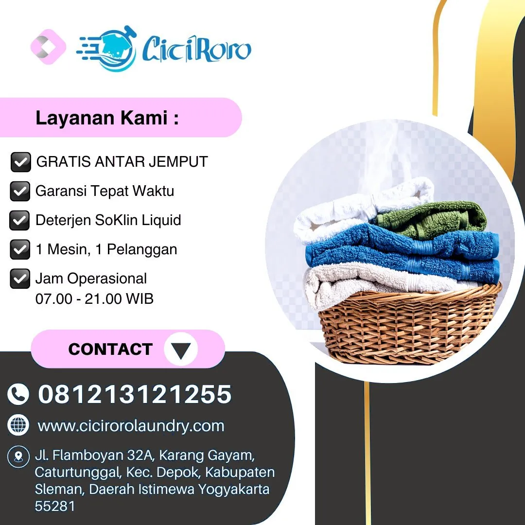 Ciciroro Laundry Harga Murah Caturtunggal