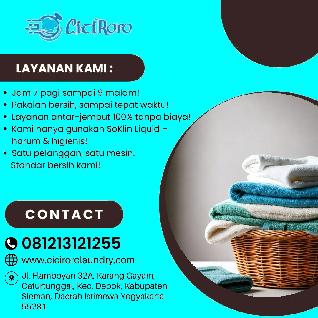 Ciciroro Laundry Promo Jogja
