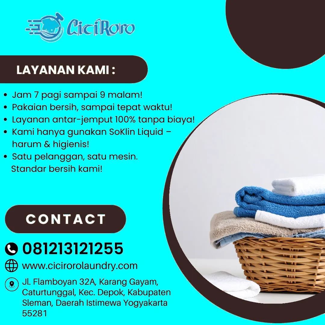 Cuci Baju Bayi Anti Iritasi Sleman