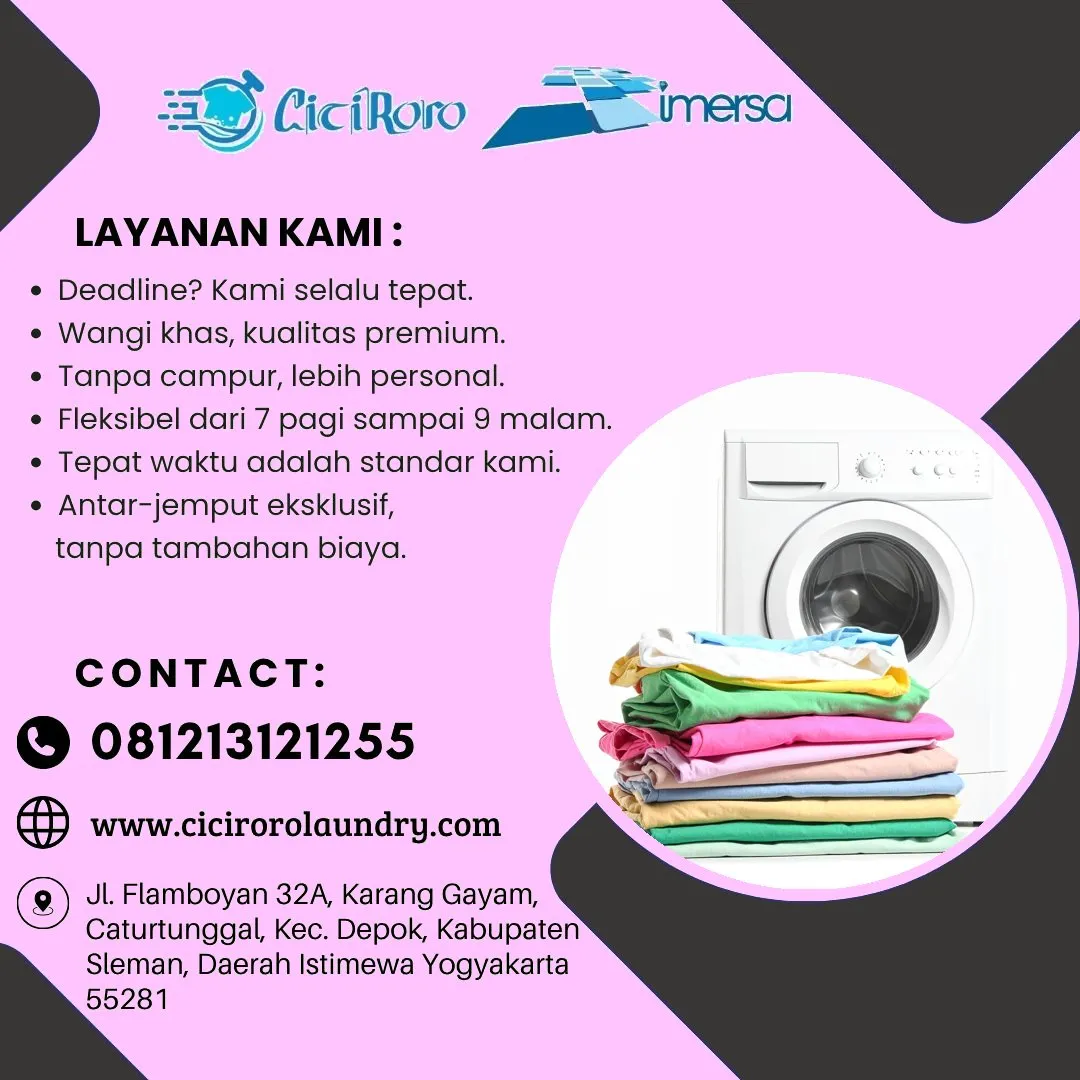 Cuci Baju Item Per Item Yogyakarta