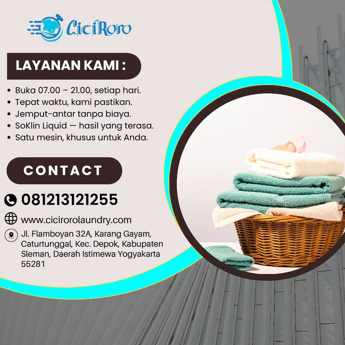 Cuci Gamis Bordir Jogja