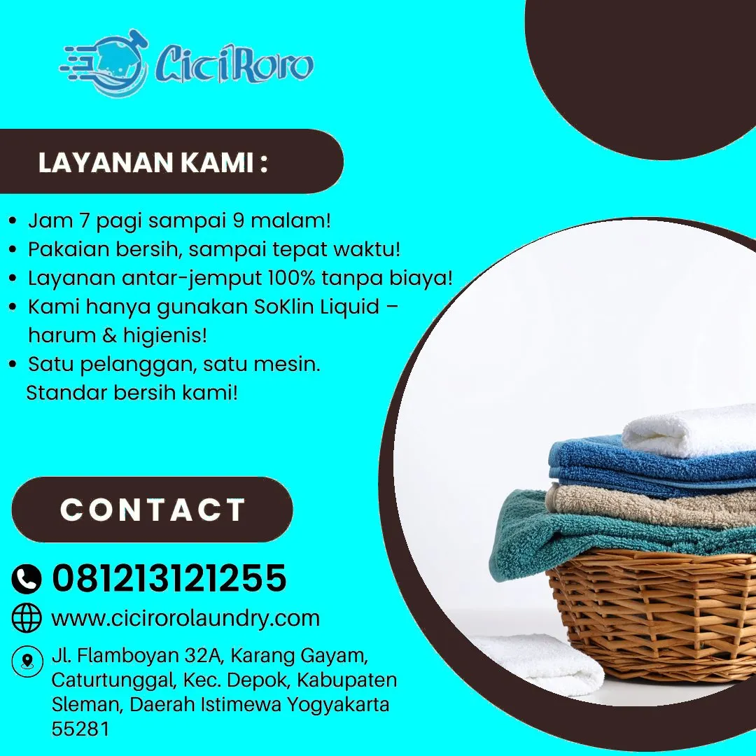 Jasa Laundry Cepat Caturtunggal