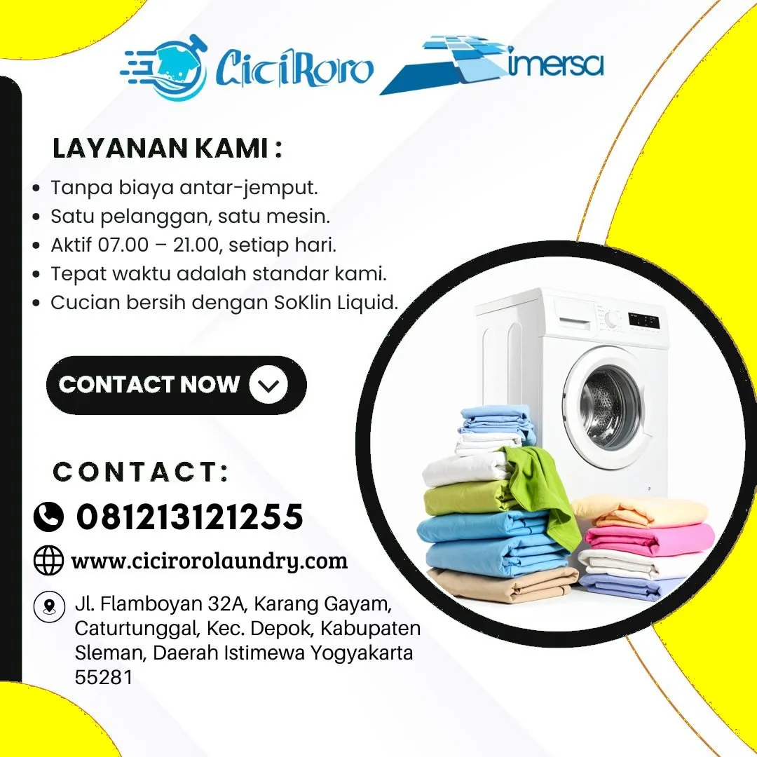 Laundry 2 Jam Dekat Jalan Godean Jogja