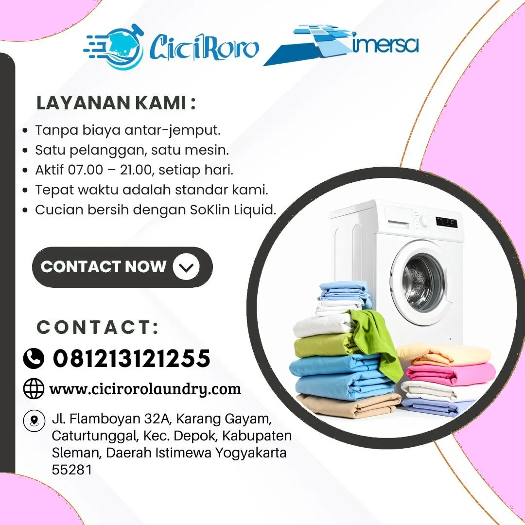 Laundry 2 Jam Dekat Jalan Palagan Jogja