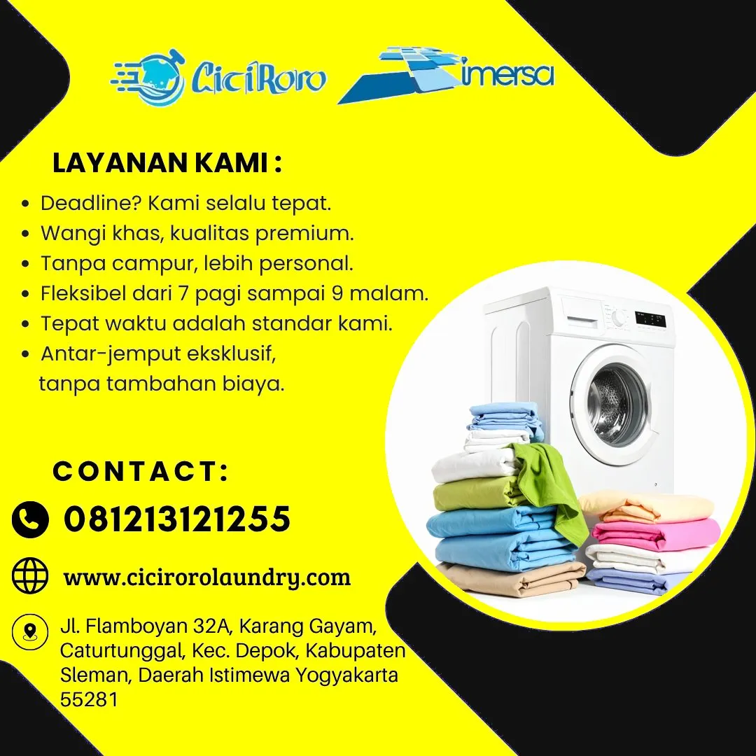 Laundry 2 Jam Dekat Jalan Ring Road Selatan Jogja
