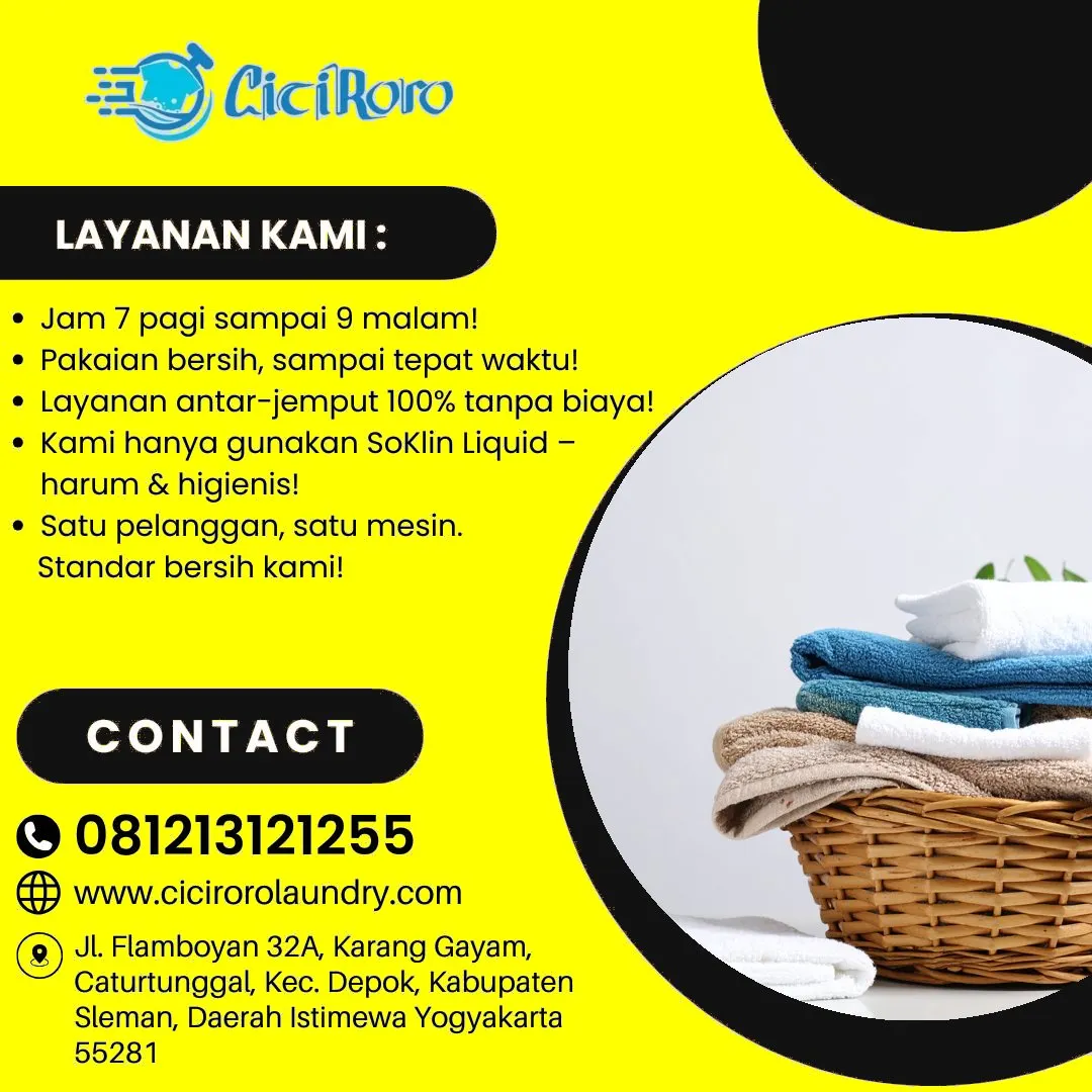 Laundry 2 Jam Dekat Jalan Solo Jogja