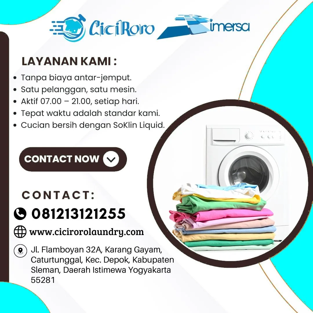 Laundry 2 Jam Dekat Seturan Jogja