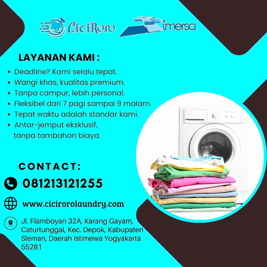 Laundry 2 Jam Dekat UGM Jogja