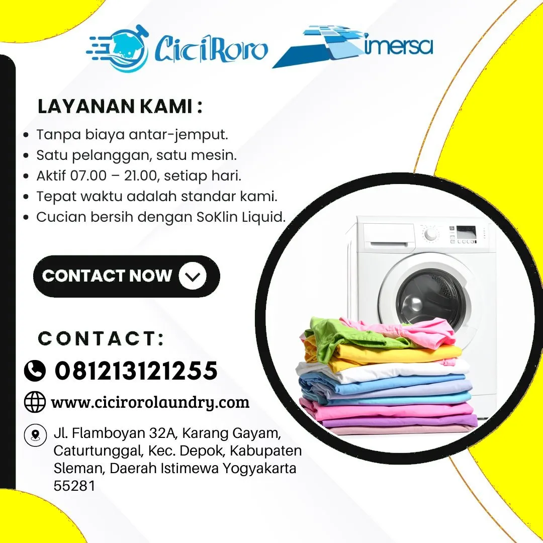Laundry 2 Jam Murah Jogja