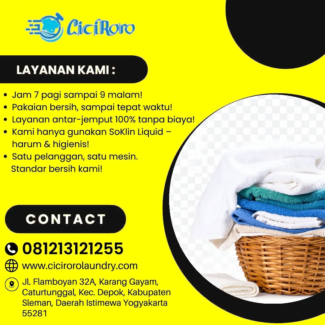 Laundry Antar Jemput Caturtunggal