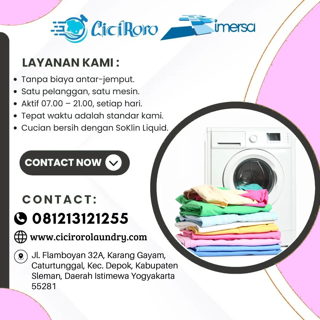 Laundry Area Jalan Flamboyan Depok