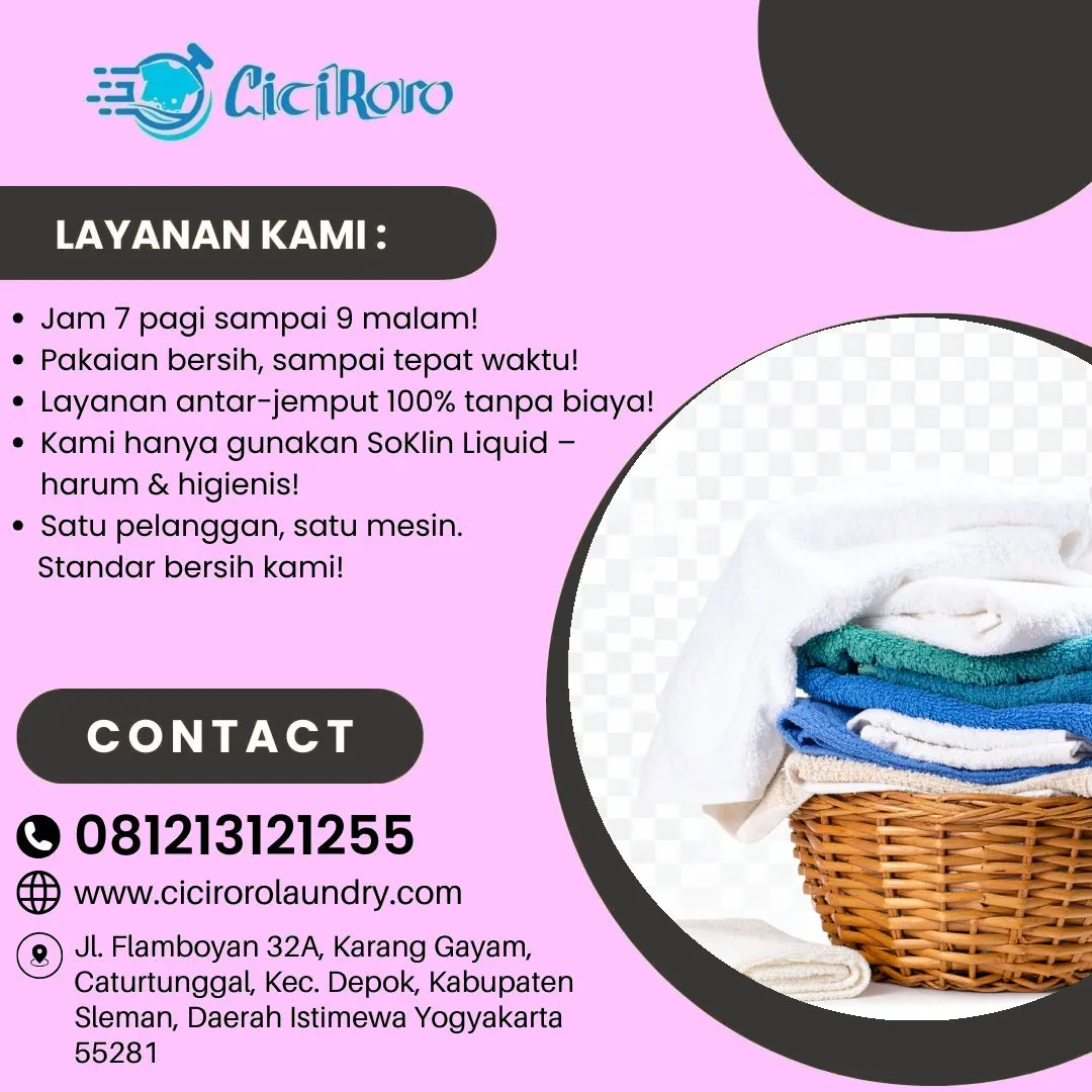 Laundry Express Depok Yogyakarta