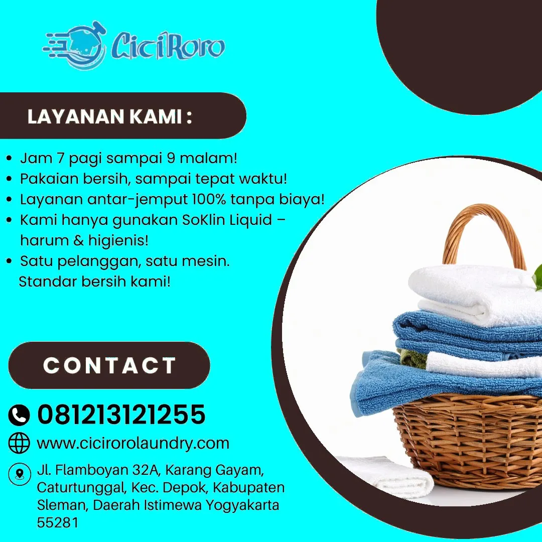 Laundry Garansi Bersih Sleman