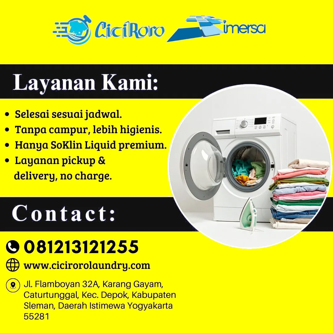 Laundry Ramah Lingkungan Jogja