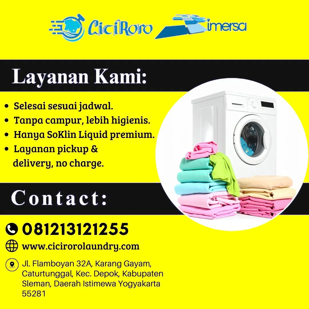 Layanan Jemput Pakaian Caturtunggal