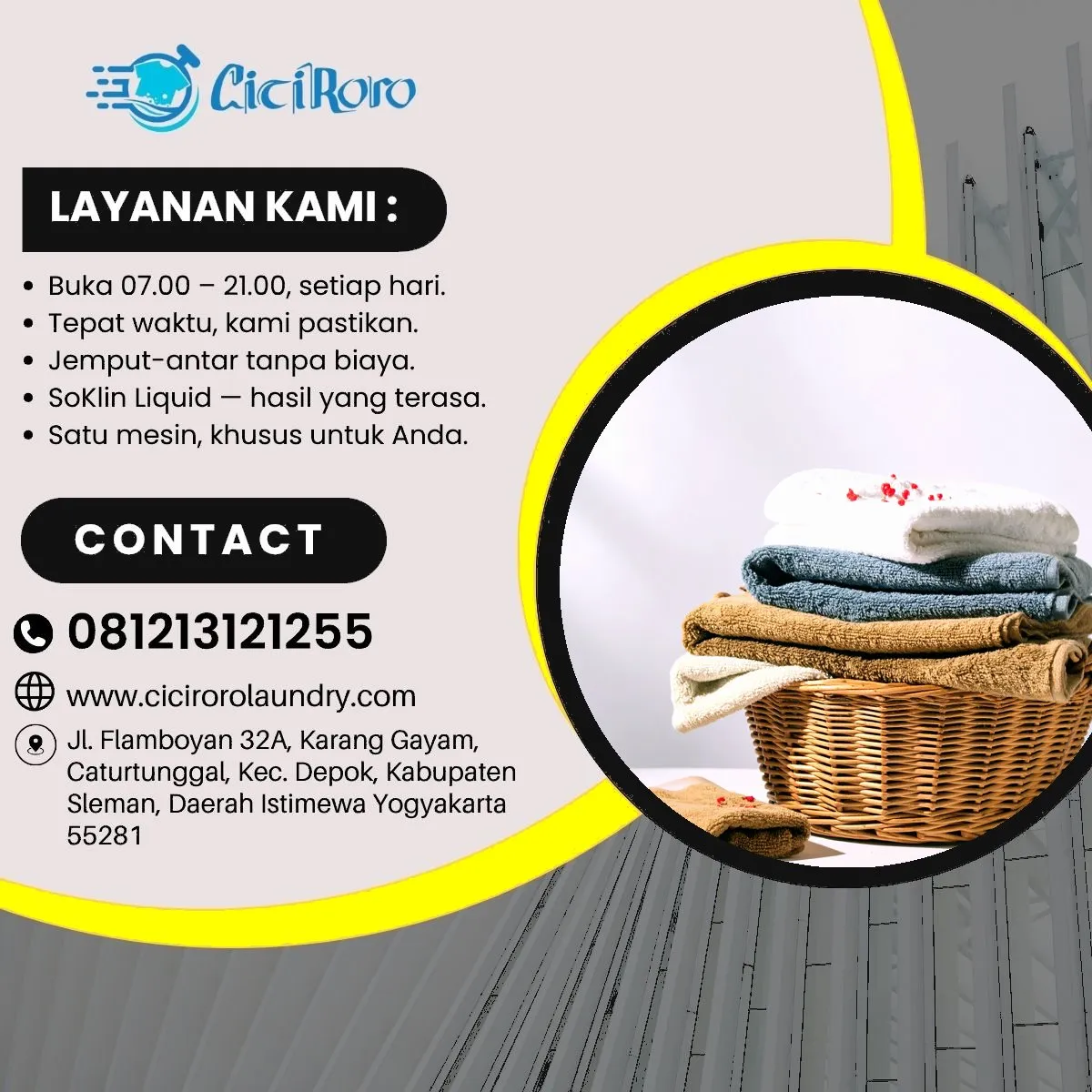 Layanan Laundry Dadakan Depok