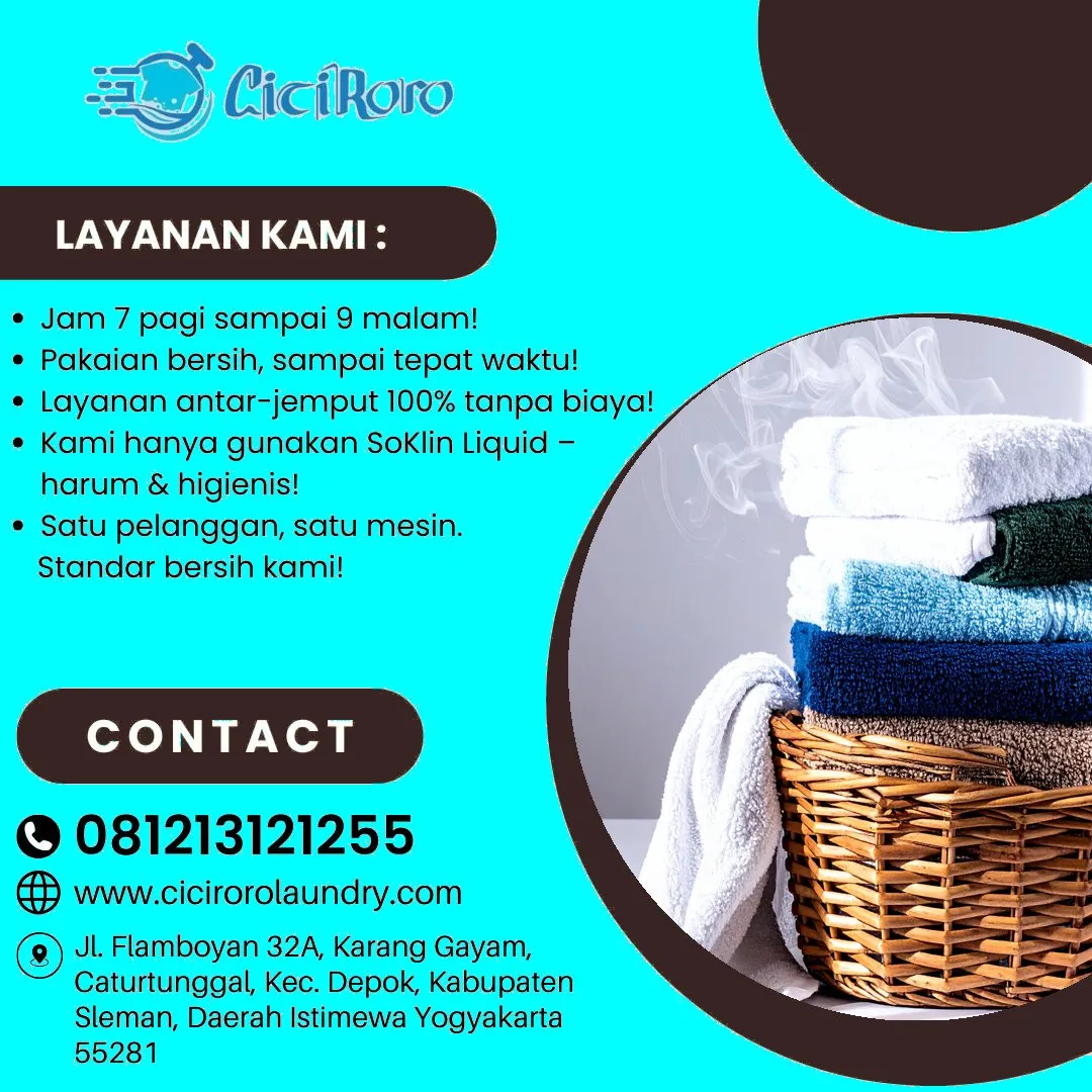 Layanan Laundry Ready Stock Jogja