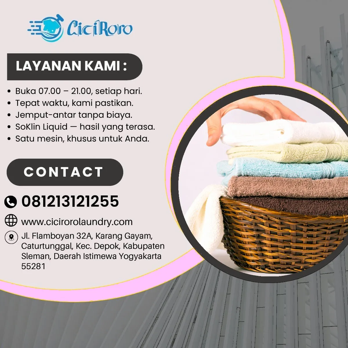 Layanan Laundry Sepatu Sekolah Jogja