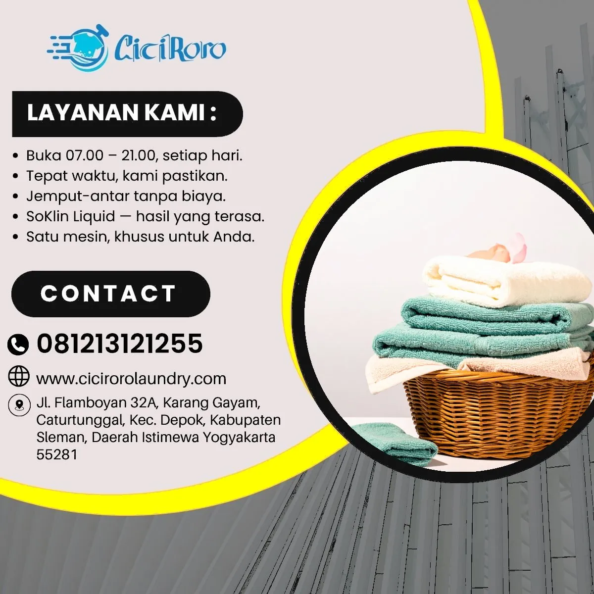 Promo Laundry Akhir Bulan Sleman
