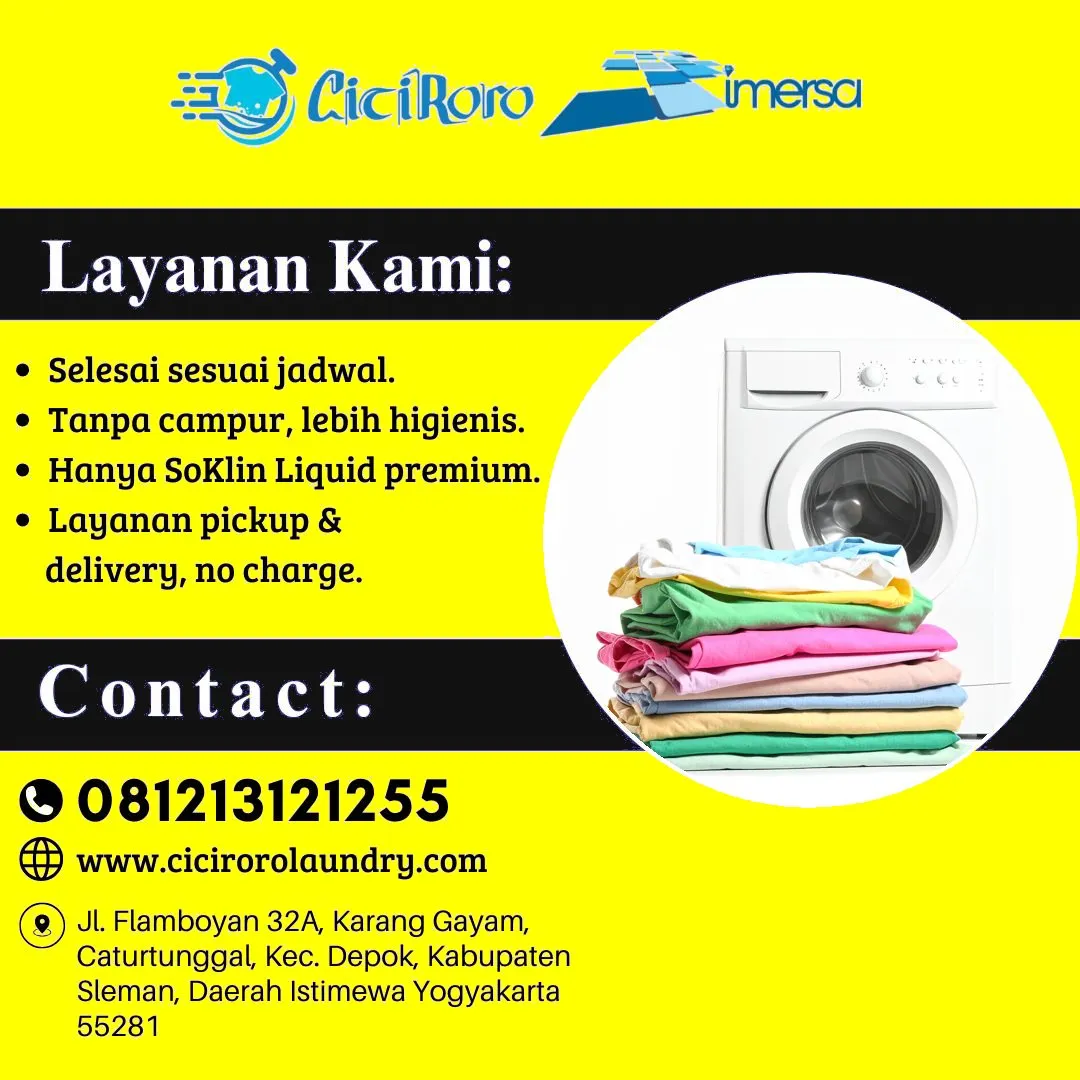 Promo Laundry Ulang Tahun Jogja